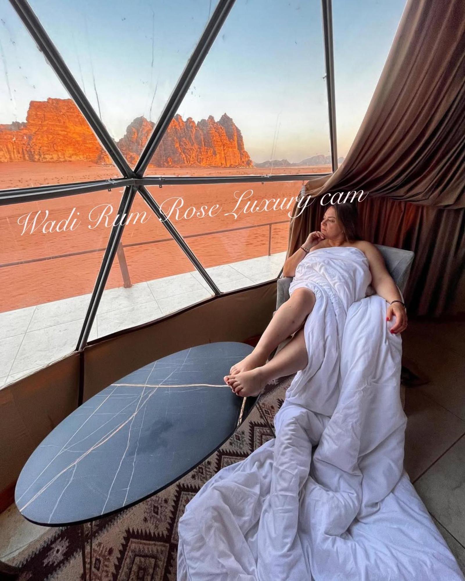 Wadi Rum Rose Luxury Camp Eksteriør billede