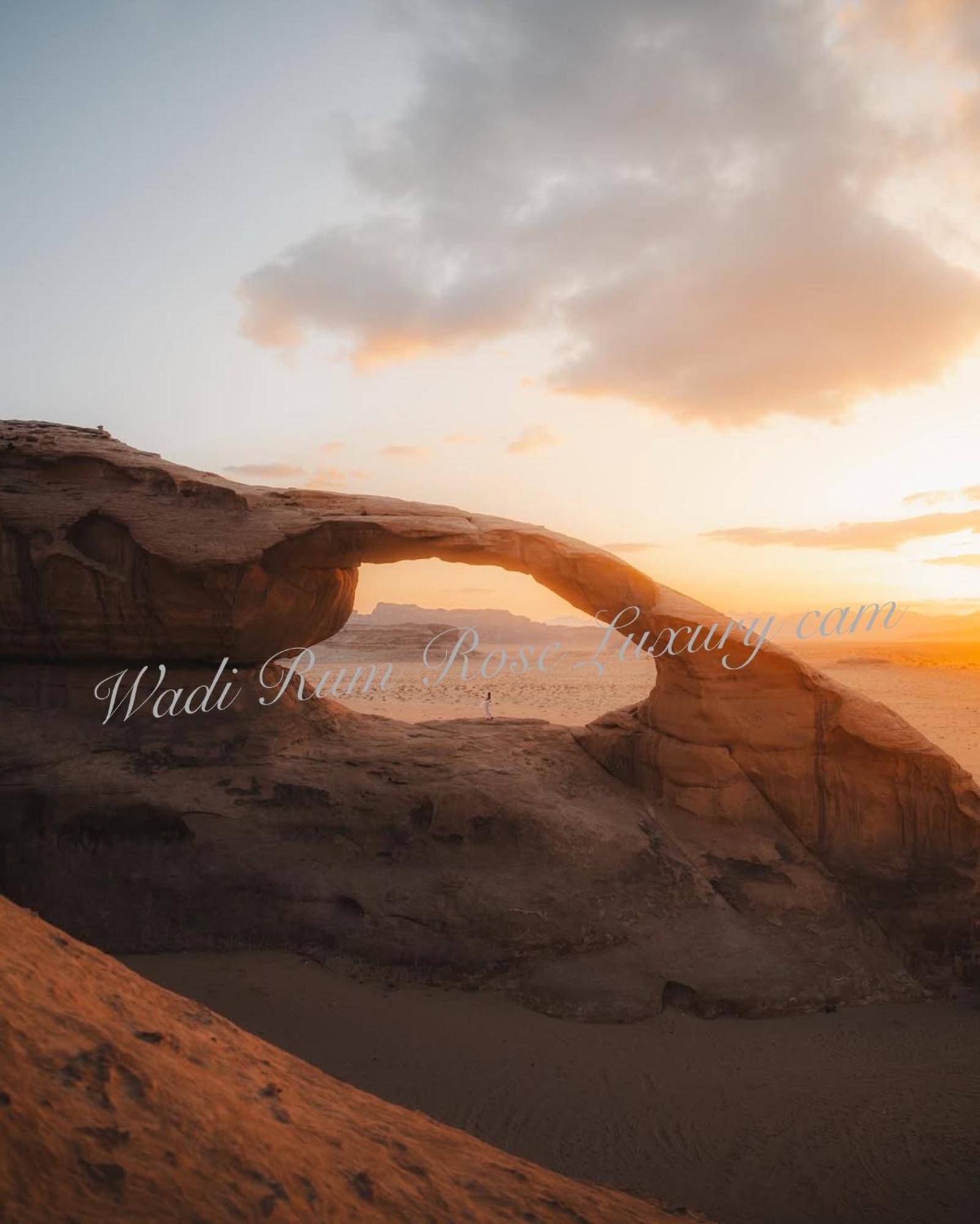 Wadi Rum Rose Luxury Camp Eksteriør billede