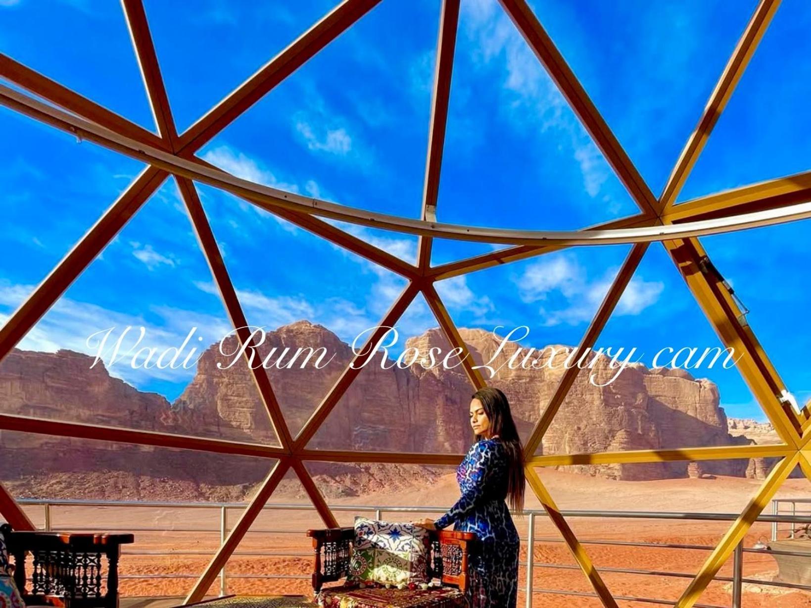 Wadi Rum Rose Luxury Camp Eksteriør billede