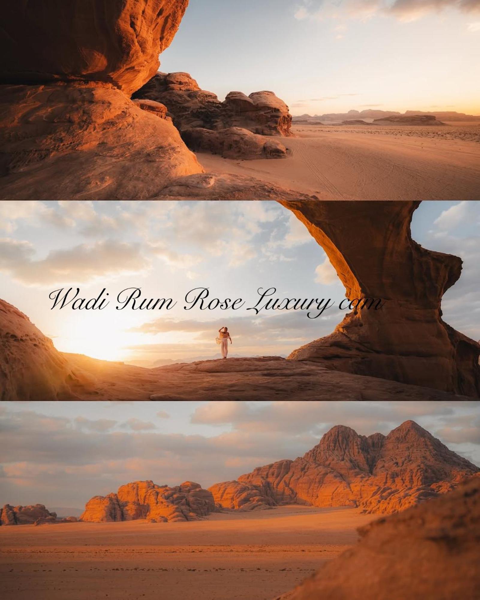 Wadi Rum Rose Luxury Camp Eksteriør billede