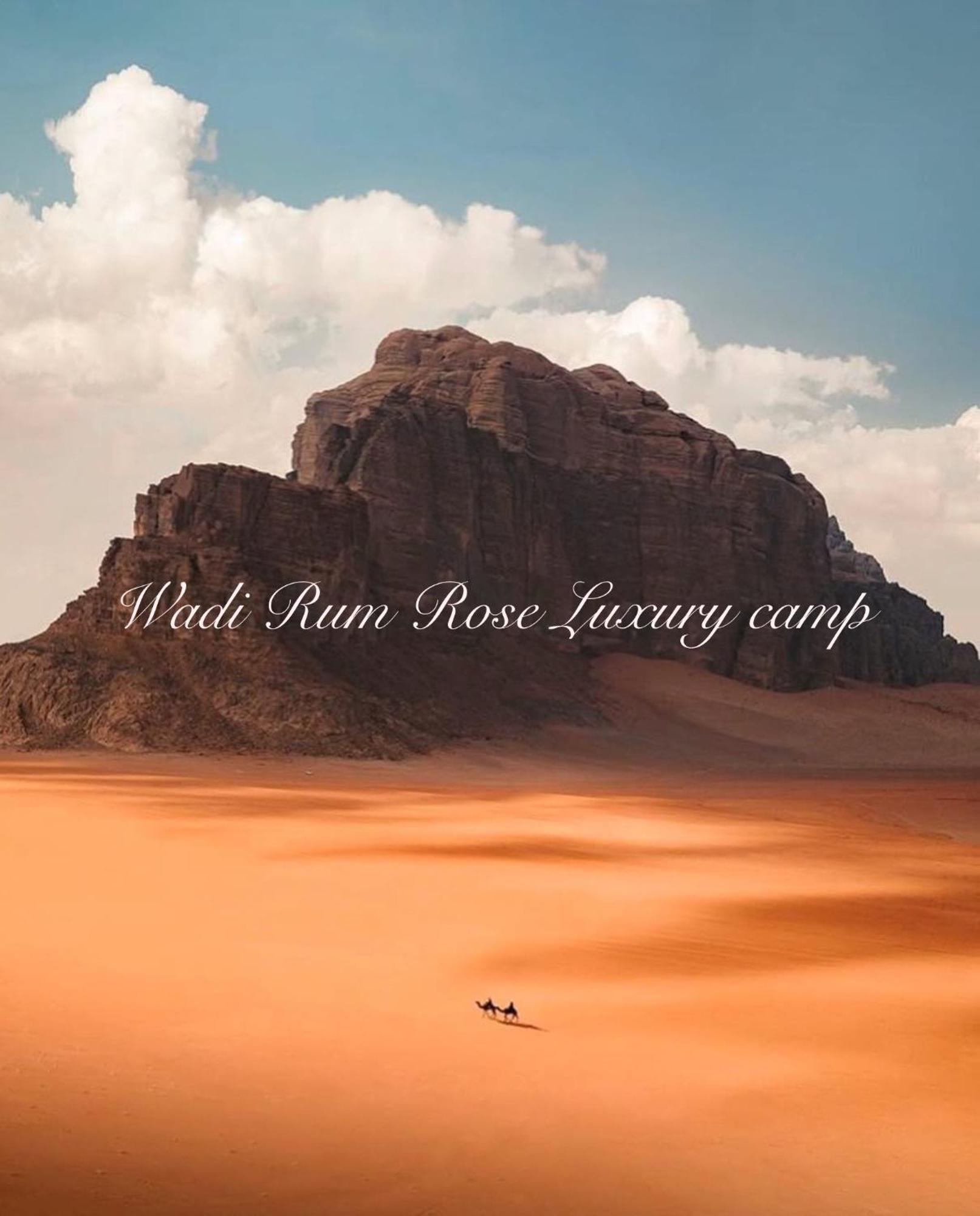 Wadi Rum Rose Luxury Camp Eksteriør billede