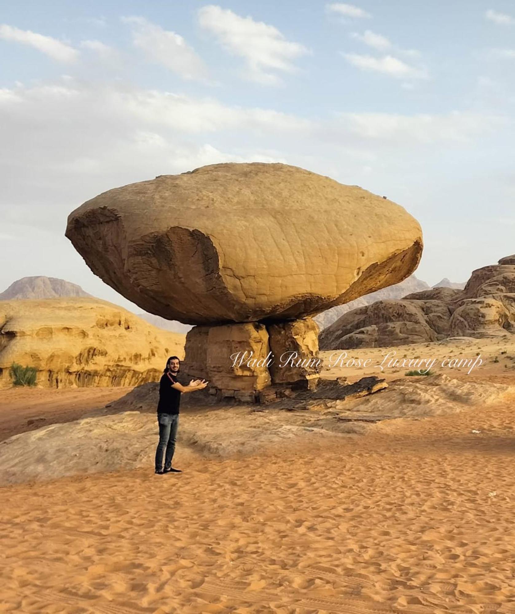 Wadi Rum Rose Luxury Camp Eksteriør billede